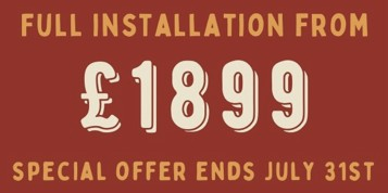 Installation of logburner for 1899